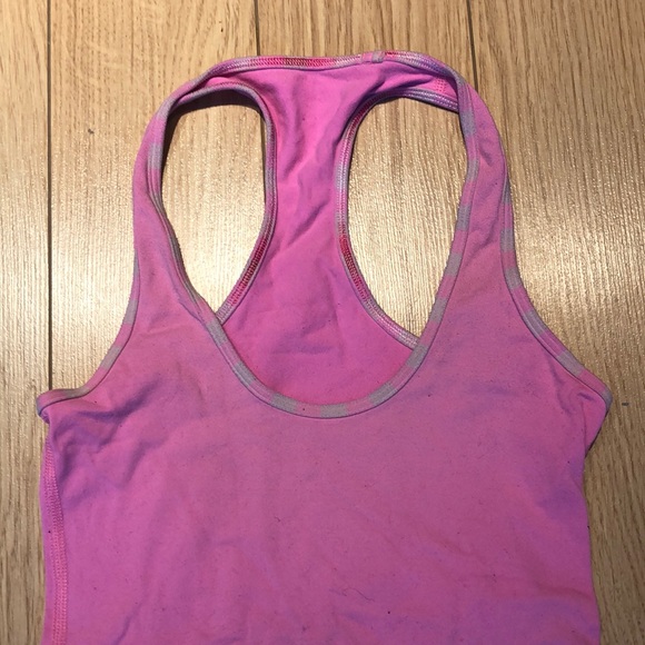 Pink Lululemon Racerback Tank - Picture 3 of 3